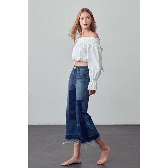 Insane Gene Mid-rise Crop Flare Jeans - P1301 - Size 7/27 - Picture 4 of 10